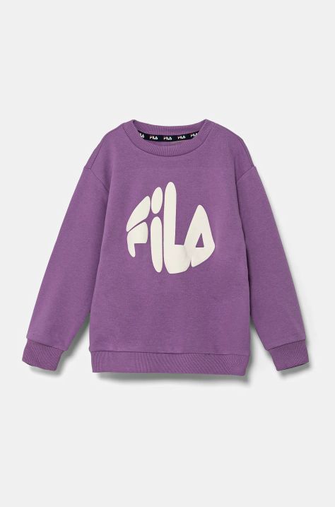 Fila bluză copii LIENEN culoarea violet, cu imprimeu, FAK0360