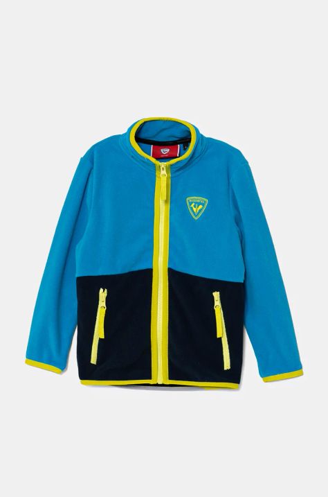 Rossignol felpa in pile bambini STRAWPILE colore blu  RLNYL03