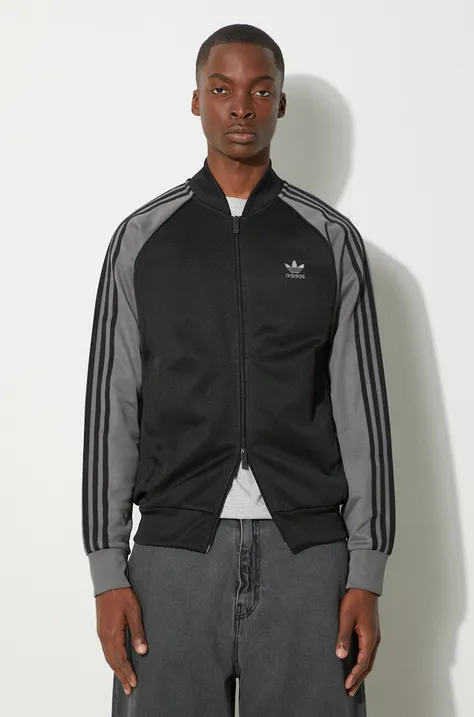 adidas Originals sweatshirt Adicolor Classics men's black color  IY9858