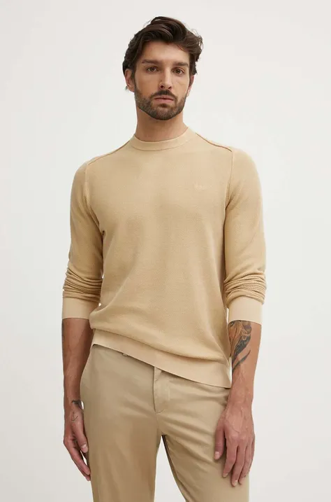 Бавовняний светр Pepe Jeans CRAIG колір бежевий  PM702441
