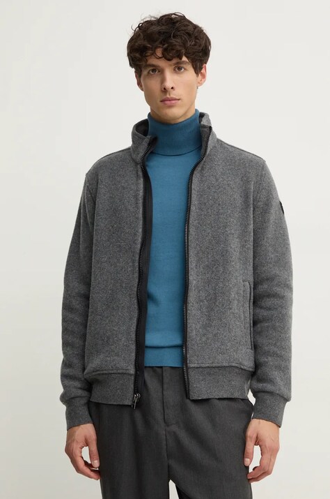 Μάλλινη μπλούζα Polo Ralph Lauren χρώμα: γκρι, 710951512