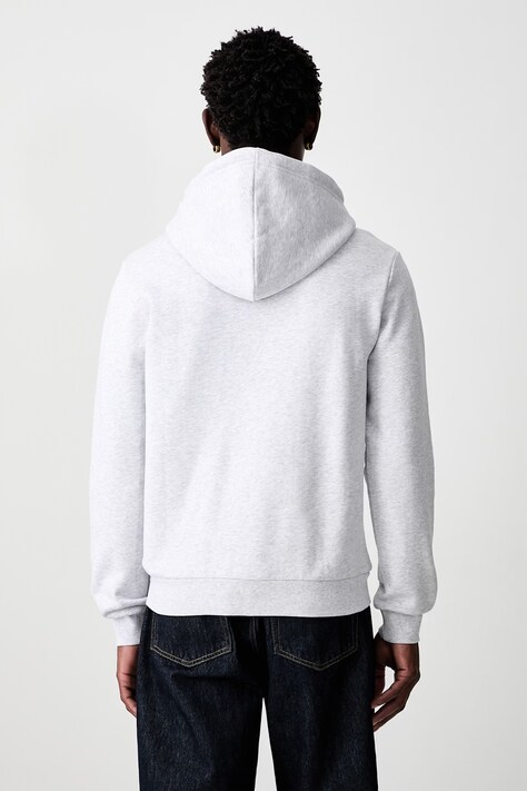 Кофта A.P.C. hoodie standard rue madame GOTS — AW24-BLM0KW, сірий — фото 3
