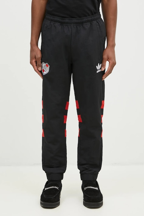 adidas pantaloni tuta River Plate 1994 Tracktop colore nero con applicazione IV7544