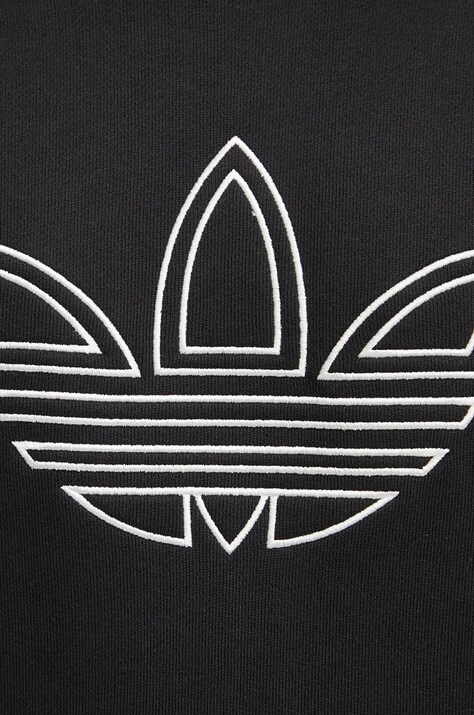 Бавовняна кофта adidas Originals Outline Hoodie — фото 5