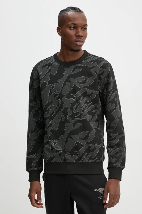 Бавовняна кофта G-Star чоловіча колір чорний візерунок D25104-D325