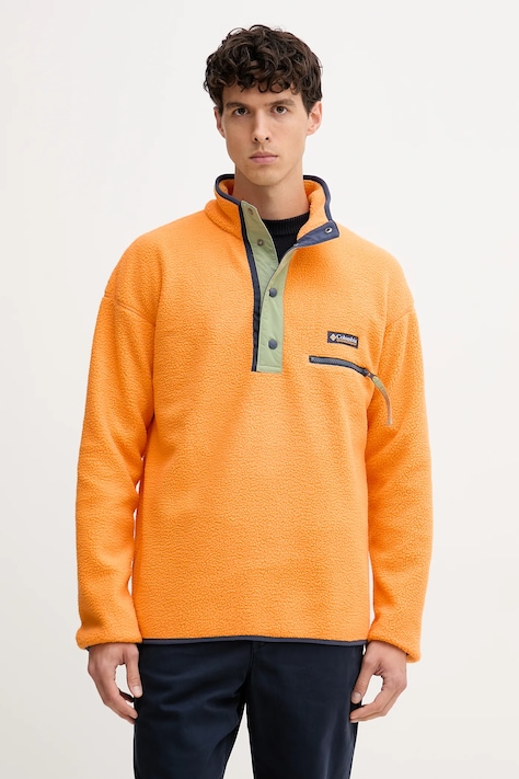 Sportovní mikina Columbia Helvetia II černá barva, s aplikací, 2090891