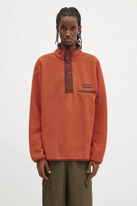 Columbia hanorac Helvetia II culoarea negru, cu imprimeu, 2090891