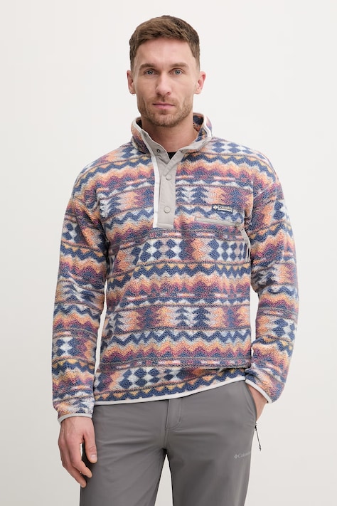 Спортен суичър Columbia Helvetia II в черно с десен 2098461