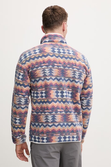 Columbia bluza sportowa Helvetia II kolor niebieski wzorzysta 2098461