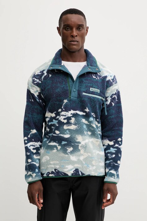 Columbia bluza sportowa Helvetia II kolor czarny wzorzysta 2098461