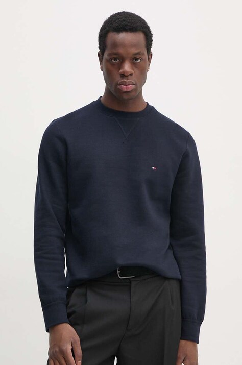 Tommy Hilfiger bluza męska kolor granatowy gładka MW0MW37232