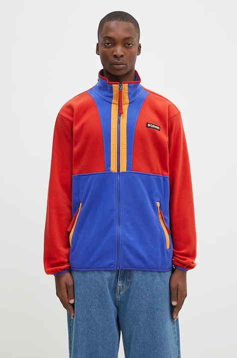 Флісова кофта Columbia Backbowl II Full Zip Fleece колір червоний візерунок 2090851