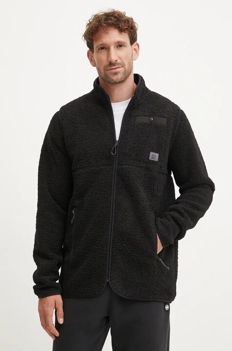 Didriksons bluza PHOENIX barbati, culoarea negru, melanj, 505076