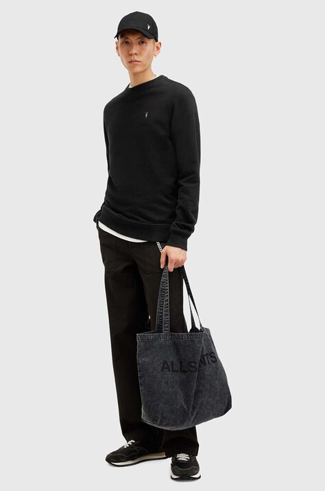 AllSaints кофта — AW24-BLM1CS, чорний — фото 6