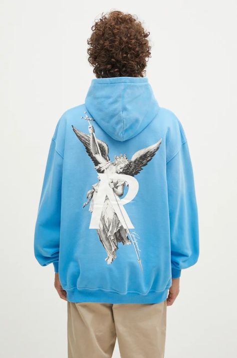 Βαμβακερή μπλούζα Represent Archangel Hoodie με κουκούλα, MLM4238.196