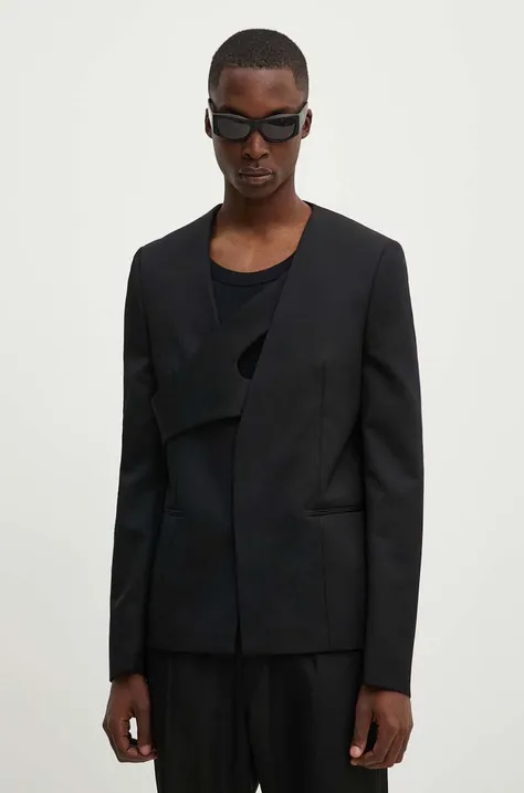Шерстяной пиджак Heliot Emil цвет чёрный M.04.042.BLK01