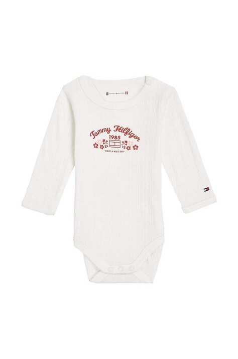 Pamučni bodi za bebe Tommy Hilfiger KN0KN01896