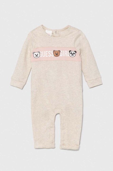 Guess salopeta din bumbac pentru bebelusi S4YG10 KAE14
