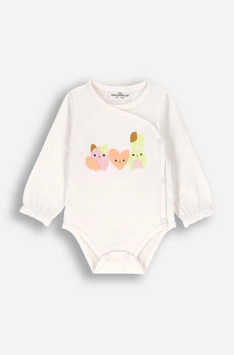 Боді для немовлят Coccodrillo PASTELOVE GIRL NEWBORN