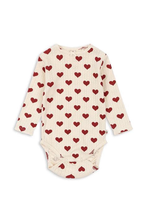 Konges Sløjd body di cotone neonato/a MINNIE BODY GOTS KS101606