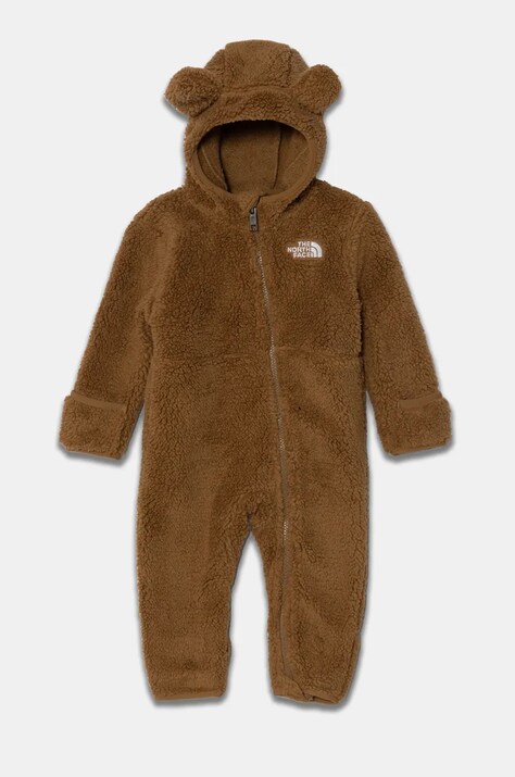 The North Face combinezon bebe BABCAMPSHIRE ONE PIECE culoarea bej, NF0A88VX1731