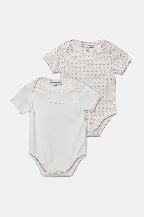 Emporio Armani body din bumbac pentru bebelusi 2-pack EY000010 AF10913