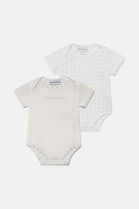Emporio Armani body di cotone neonato/a pacco da 2 EY000010 AF10913