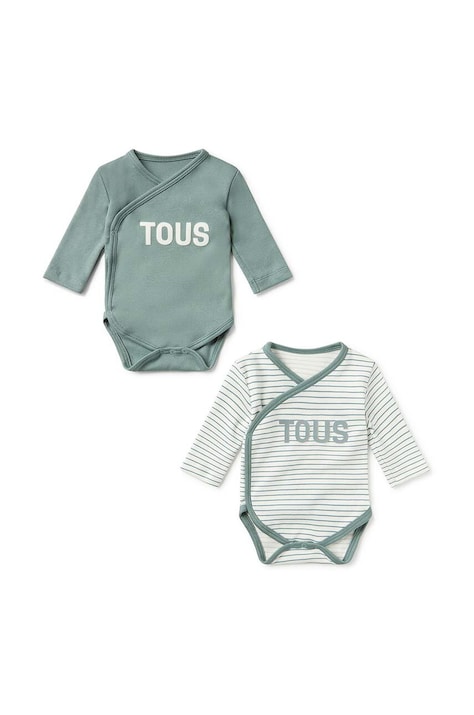 Tous Body bawełniane niemowlęce Classic 2-pack Classic.2104