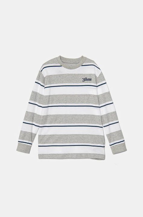 Guess longsleeve in cotone bambino/a colore grigio L4BI32 K9N40