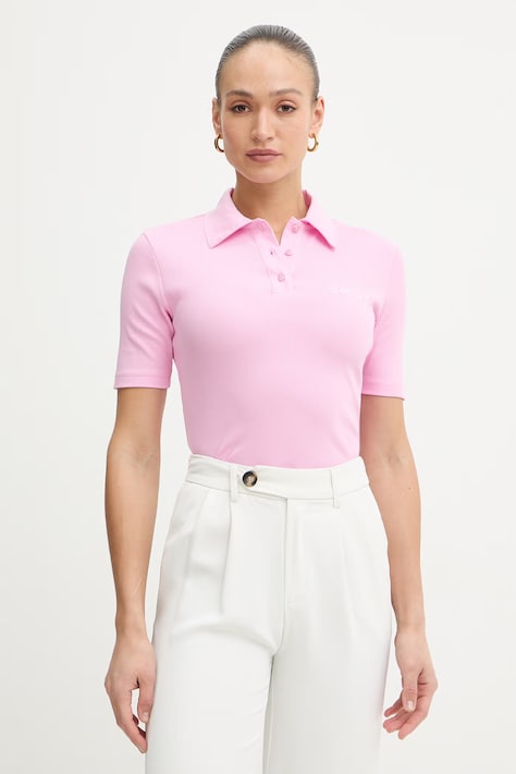 Iceberg longsleeve damski kolor różowy F072 6302