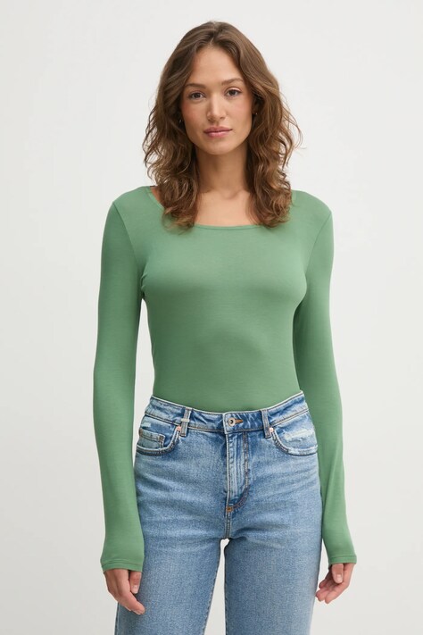 United Colors of Benetton tricou femei, culoarea roz, 3Z12D1080