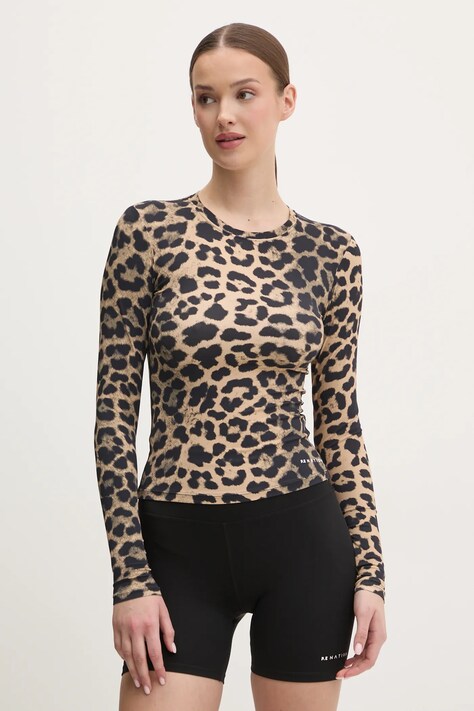 Tričko s dlhým rukávom P.E Nation Foundation LS dámske, čierna farba, 243L265