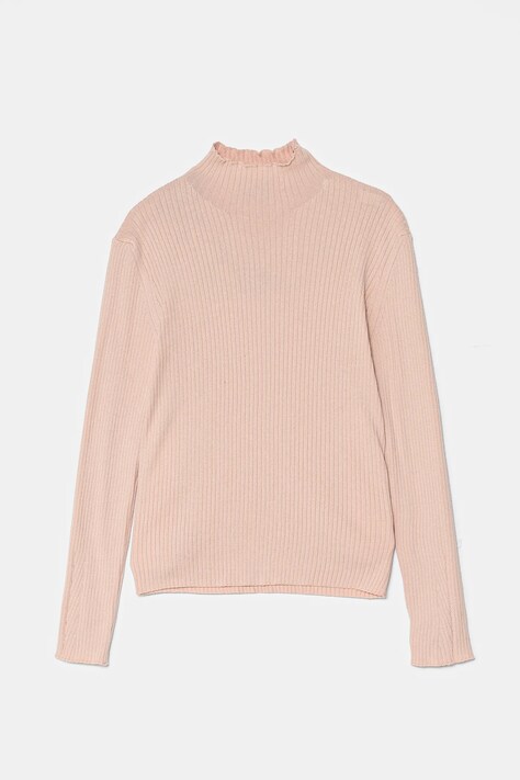 United Colors of Benetton pulover copii culoarea roz, light, 1194C200M