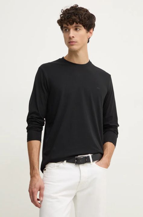 Longsleeve Liu Jo χρώμα: μαύρο, QXX013 J4818