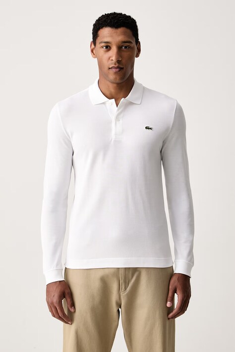 Lacoste hosszúujjú férfi pamut fehér PH4013