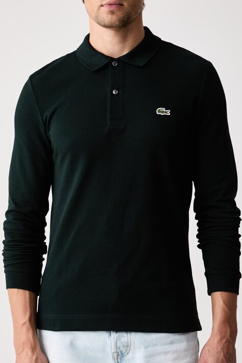 Lacoste Longsleeve męski bawełniany zielony PH4013