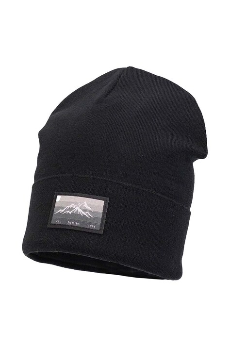 Detská čiapka Jamiks ELMAN čierna farba biela, JZH025