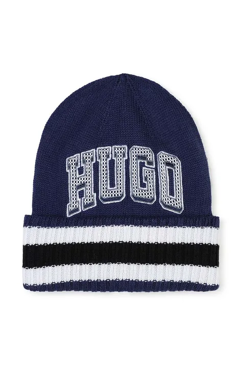 HUGO berretta per bambini colore blu navy  G00286