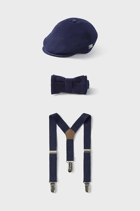 Detská súprava Mayoral Newborn tmavomodrá farba, 9771