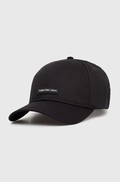 Καπέλο Calvin Klein Jeans χρώμα: μαύρο, K60K612323