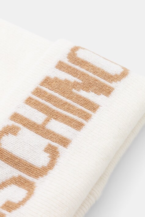 Moschino kapa ženska z dodatkom volne bež M5672 60102