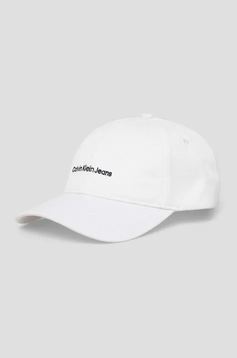 Καπέλο Calvin Klein Jeans χρώμα: άσπρο, K50K512144