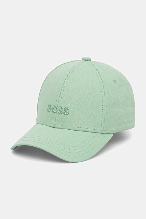 BOSS șapcă de baseball din bumbac culoarea negru, cu imprimeu, 50519889