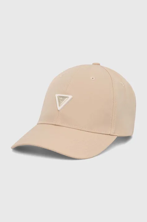 Καπέλο Guess NOMIE χρώμα: μπεζ, V4YZ01 WG982