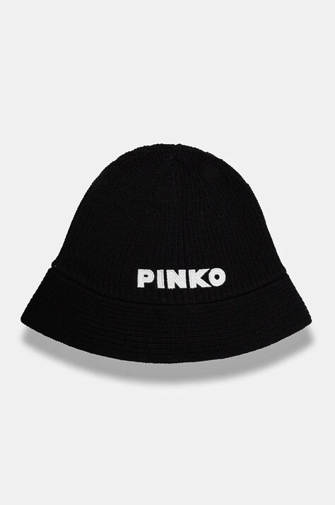 Pinko palarie de lana culoarea negru, de lana, 104314 A26I