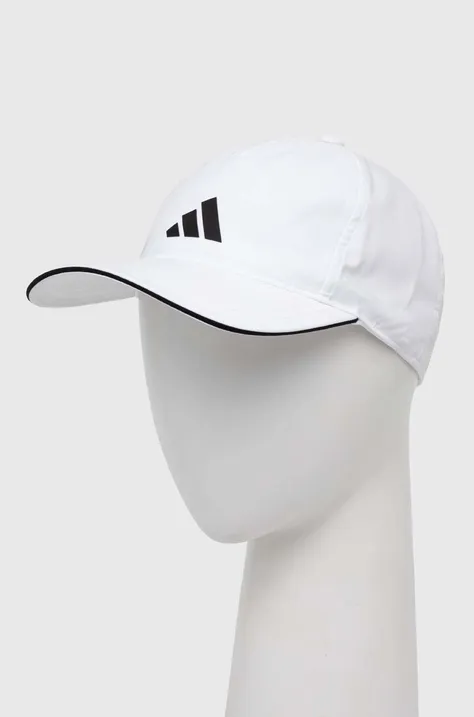 adidas Performance czapka z daszkiem kolor biały z aplikacją HT2031