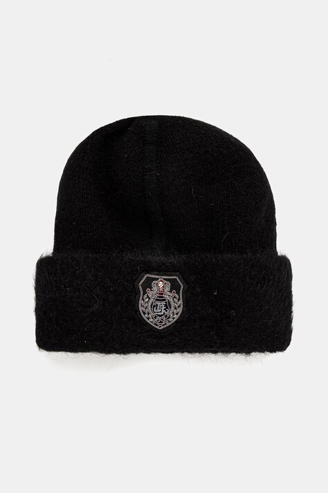 Vlněná čepice The Kooples černá barva, AFHA29022K
