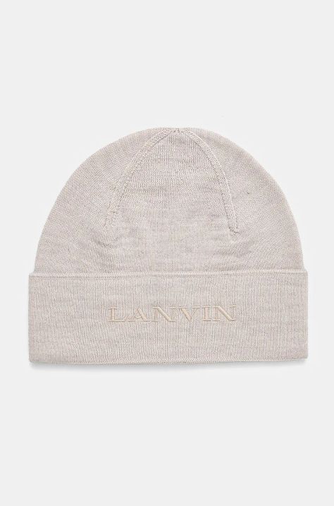 Vunena kapa Lanvin boja: siva, vunena, 6LCAPP.U7712