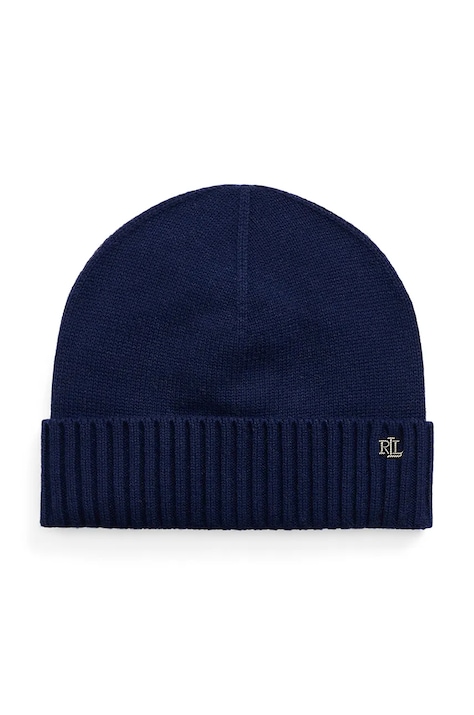 Lauren Ralph Lauren berretto in misto lana colore blu navy  454960057