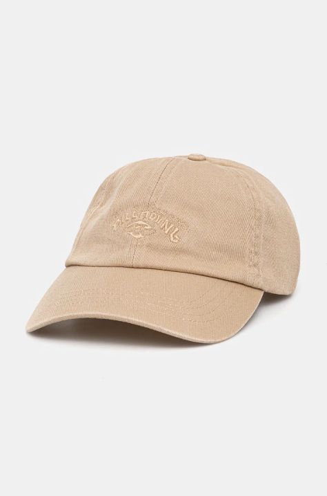 Кепка Billabong Essential Cap цвет бежевый однотонная EBJHA00112